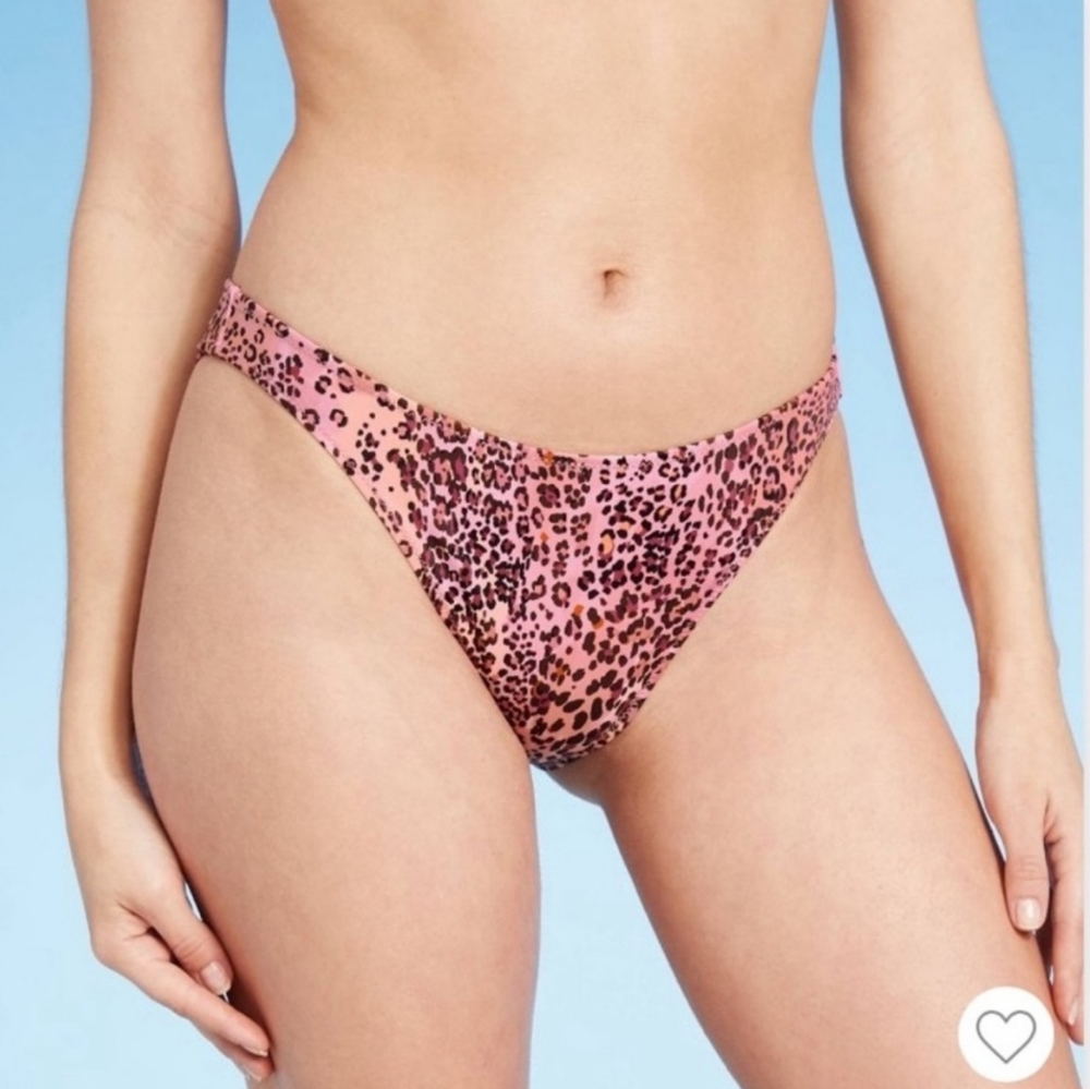 NEW Shade & Shore Target Animal Print Bikini Bottoms XL